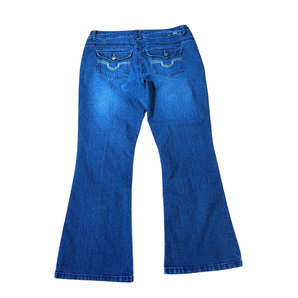 Beau Bootcut Jeans Women Blue Medium Wash Stretch Denim SIZE 10S - Picture 6 of 6